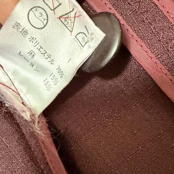 Jean Paul Gaultier Deep Burgundy Double-Breasted Blazer - Picture 6 of 6